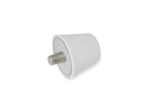 JWWINCO GN256-19-M5-6-55-GR Conical Bumper Stainless | YarinInd