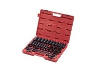 Sunex Tools 2569 43pc 1/2" Dr. Metric Master Impact Socket Set