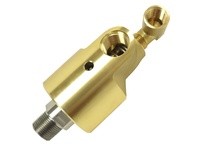 Deublin 257-000-020075 Rotary Union 3/4"-14 NPT Right HandRotary Union 3/4"-14 NPT Right Hand Rotor Connection, and 3/4"-14 NPT 