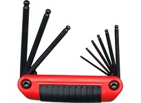 25919 Ergo-Fold Fold-up Set Ball-Hex Series 9pc. 5/64"-1/4"