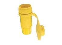 Cooper Eaton 25W47 Conn WT 15A 125V 2P3W H/L Yellow | Industrial Supplies