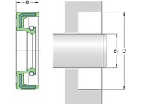 SFKSEAL 25X50X10 HMS5 RG