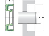SKFSEAL 25X52X10 HMSA10 RG SMALL BORE SEALS