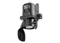 Meltric 26-20165-34 DX1 RECEPTACLE/BOX METAL BLACK SIZE 8 IP 65 1P+N+G 20 A 120 VAC 60 Hz 3/4" NPT .430-.810"