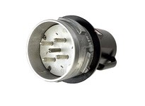 Meltric 26-91167-63M DX9 PLUG METAL BLACK SIZE 9 IP 65 3P+N+G 100 A 208 VAC 60 Hz M63 1.420-1.890"