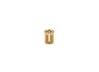 E-Z LOK 260-6-BR Threaded Insert for Plastic - Flanged - Brass - 3/8-16 Pack of 10