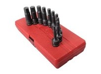 Sunex Tools 2638 10pc 1/2" Drive SAE Impact Hex Driver Set | YarinInd