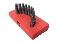 Sunex Tools 2639 10pc 1/2" Drive Metric Impact Hex Driver Set | Durable Tools