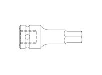 Sunex Tools 26481 1/2" Dr. 1/4" Hex Impact Socket