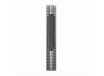 Starrett 264B Steel Center Punch with Square Shank, Knurled Finger Grip, 3-1/2"/88mm Length, 5/64"/2mm Diameter Tapered PointSte