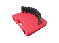 Sunex Tools 2651 13pc 1/2" Drive SAE Deep Impact Socket Set