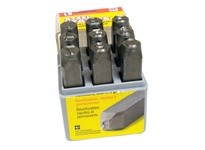 Hanson 26661 3/8'' DOT DESIGN LOW STRESS NUMBER SET