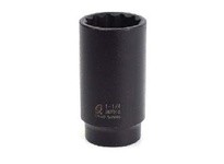 Sunex Tools 267015 1/2" Dr. 1-1/4" 12-Point Deep Impact Socket | Durable Tools