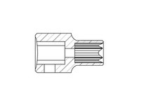Sunex Tools 2690SE7 1/2" Dr. E20 External Star Impact Socket