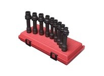 Sunex Tools 2695 9 Pc 1/2" Dr Metric 12pt Driveline Impact Socket Set