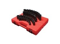 Sunex Tools 2699 39 Pc 1/2" Dr 12 Point Metric Master Socket Set | Durable Tools