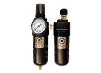 Coilhose 26FCL3-DG 3/8" Integral F/R & Lube w/ Auto Drain Gauge | YarinInd