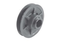 Browning 1VP50X7/8 CLEAR PK 1 Groove 3L, 4L or A, 5L or B Belt Section Cast Iron Finish Bore FHP Variable Pitch Sheave, 0.875" B