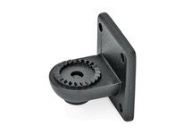 27240AVSW JW Wincoaluminum powder coated 2.36 inch long 2.07 inch wide swivel clamp connector base