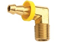 Dixon 2731208C Male NPTF x Push-on Hose Barb 90° Elbow