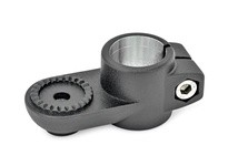 274-B25-AV-2-SW JW Wincoaluminum powder coated 3.74 inch long B25 diameter swivel clamp connector with stainless steel cap screw