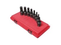 Sunex Tools 2749 1/2" Dr. 8 Pc. Metric Universal Hex Drive Impact Set | Durable Tools