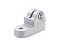 275-B12-2-BL JW Wincoaluminum Matte 2.40 Inch Long B12 Diameter | Swivel Clamp Connector
