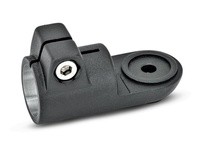 276-B40-MZ-2-SW JW Wincoaluminum powder coated 5.83 inch long B40 diameter swivel clamp connector with stainless steel cap screw