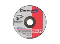United Abrasives SAIT 27610 High Performance Flexible Grinding & Blending Wheels Challenger 3(Diameter 4-1/2" Thick Arbor 1/8" 7