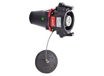 Meltric 28-13043 DXA1 CONNECTOR METAL BLACK SIZE 2 IP 66/67 3P+G 20 A 480 VAC 60 Hz 1/2" NPT