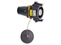 Meltric 28-13165-34 DXA1 CONNECTOR METAL BLACK SIZE 2 IP 66/67 1P+N+G 20 A 120 VAC 60 Hz 3/4" NPT