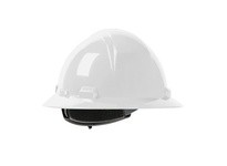 West Chester 280-HP641R-01 Kilimanjaro White Full Brim Hard Hat | Class E
