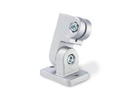 281-B12-2-BL JW Wincoaluminum Matte 2.85 Inch Long | Swivel Clamp Connector