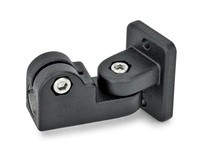 281-B14-2-SW JW Wincoaluminum powder coated 2.85 inch long B14 diameter swivel clamp connector joint with stainless steel cap sc