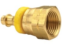 Dixon 2840610C Female 45° SAE Swivel x Push-on Hose Barb