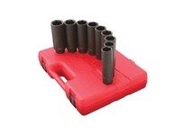 Sunex Tools 2851 1/2" DR Extra Deep Impact Socket Set | Durable Tools