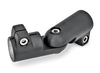 286-B40-B40-T-2-SW JW Wincoaluminum powder coated 9.06 inch long B40 diameter swivel clamp connector joint with stainless steel 