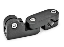 287-B16-B16-2-SW JW Wincoaluminum powder coated 3.94 inch long B16 diameter swivel clamp connector joint with stainless steel ca