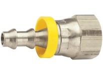 Dixon 2880609SS Female 37° JIC Swivel x Push-on Hose Barb