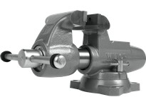 WILTON 28832 500S Machinist 5 Jaw Round Channel Vise with Swivel Base