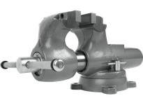 WILTON 28833 600S Machinist 6 Jaw Round Channel Vise with Swivel Base