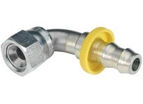 Dixon 2890407CSAE Female 37° JIC/45° SAE Swivel x 90° Push-on Elbow