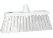 Vikan 29155 Broom Push Stiff 12.75" PP/PET White | YarinInd