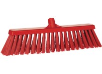 Vikan 29204 Broom Push Stiff 20.5" PP/PET Red | YarinInd