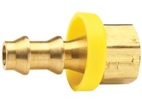 Dixon 2920610C Female SAE Inverted Flare Rigid x Push-on Hose Barb | YarinInd