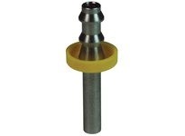 Dixon 2940404SS Rigid Tube x Push-on Hose Barb