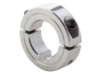 Climax Metal 2C-200-A-KW 2" ID 2PC KW Clamp Collar AL