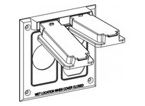 Orbit 2C-SD 2-G W/P COVER 1 SWITCH & 1 DUPLEX | YarinInd