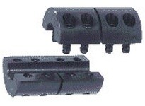 Climax Metal 2CC-150-150-KW 1 1/2 X 1 1/2 ID 2pc Stl w/key Shaft Coupling