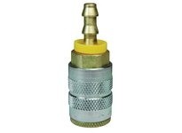 Dixon 2FB2-B F-Series Pneumatic Manual Push-Loc Hose Barb Coupler | YarinInd